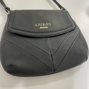 Black Guess Cross Body Bag